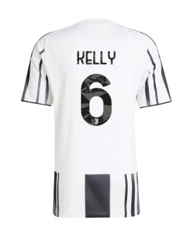 Juventus Lloyd Kelly #6 Maglia Gara Casa Repliche 2025-26 Maniche Corte